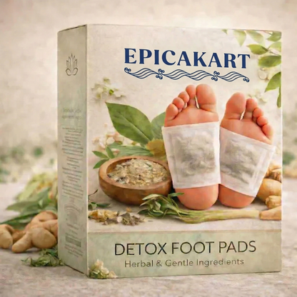 🌿🦶 100% Herbal & Gentle Ingredient Detox Foot Pads 🦶🌿(BM) Buy 10 Get 10 Free (Pack of 20)